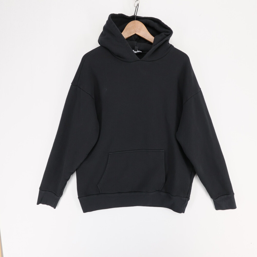 Beyond Yoga Go Getter Hoodie Womens M Black Pullover Fleece Kangaroo Pocket
